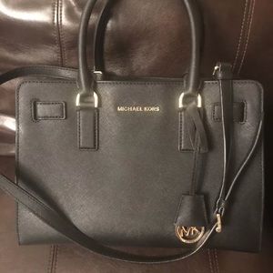 Authentic Michael Kors Saffiano Leather Handbag